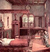 Vittore Carpaccio The Dream of St. Ursula oil on canvas